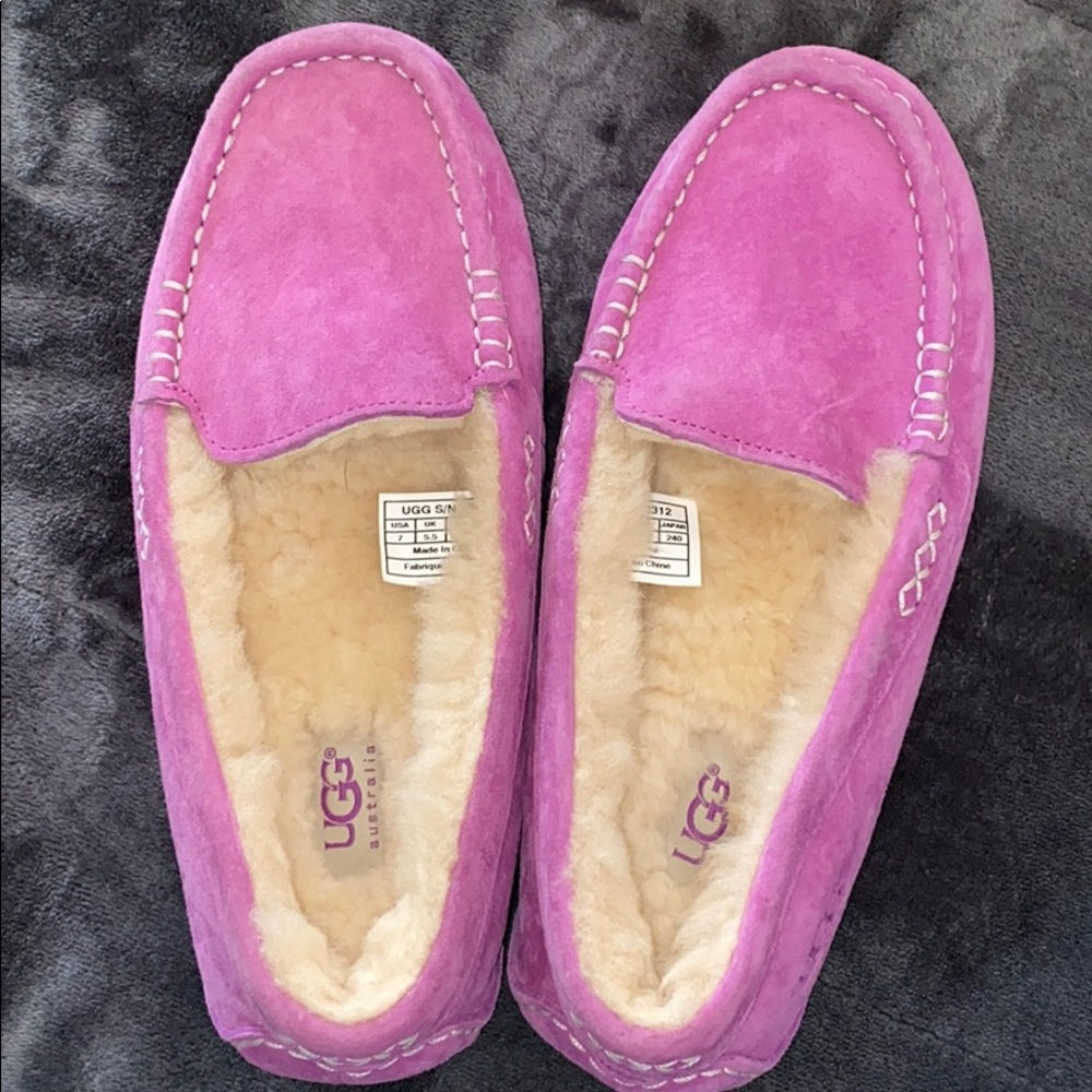 Pink/Purple Moccasin UGGS